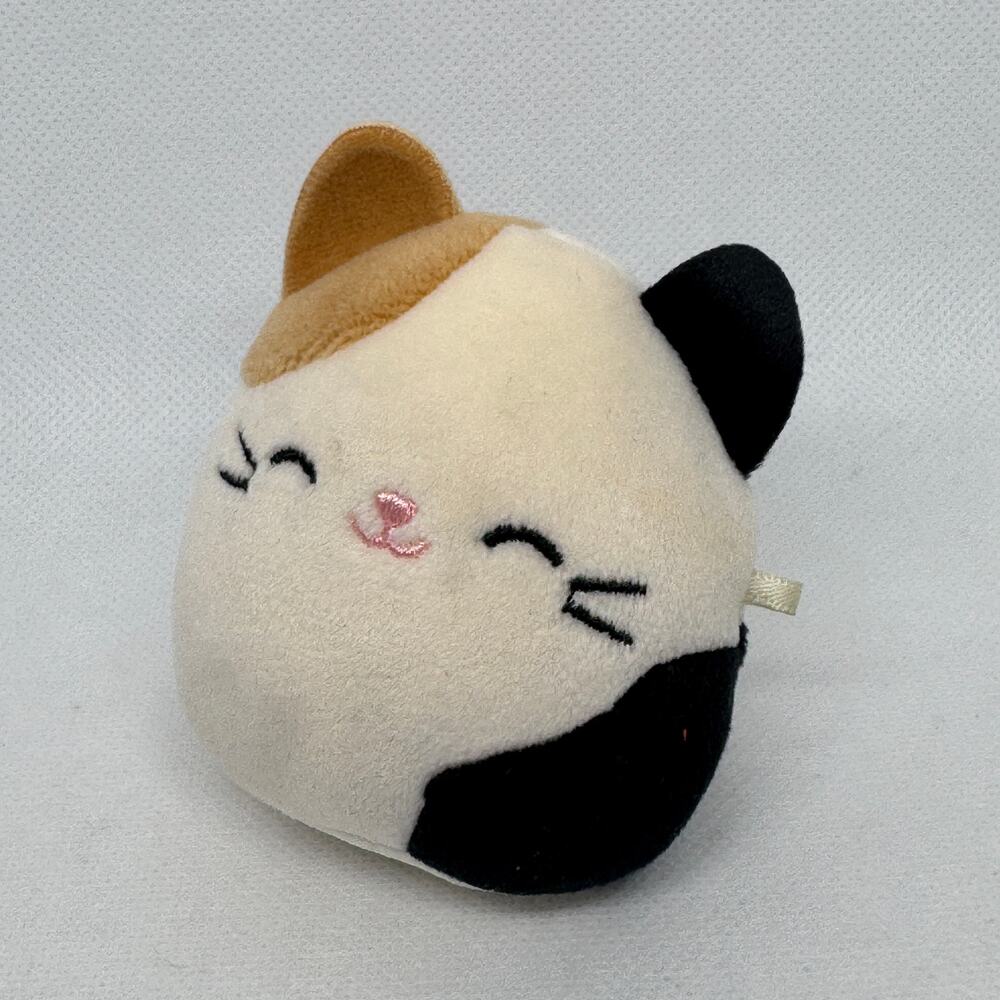 Squishmallows Micromallows Cam The Calico Cat Mini Plush 2.5" Squishville Cute